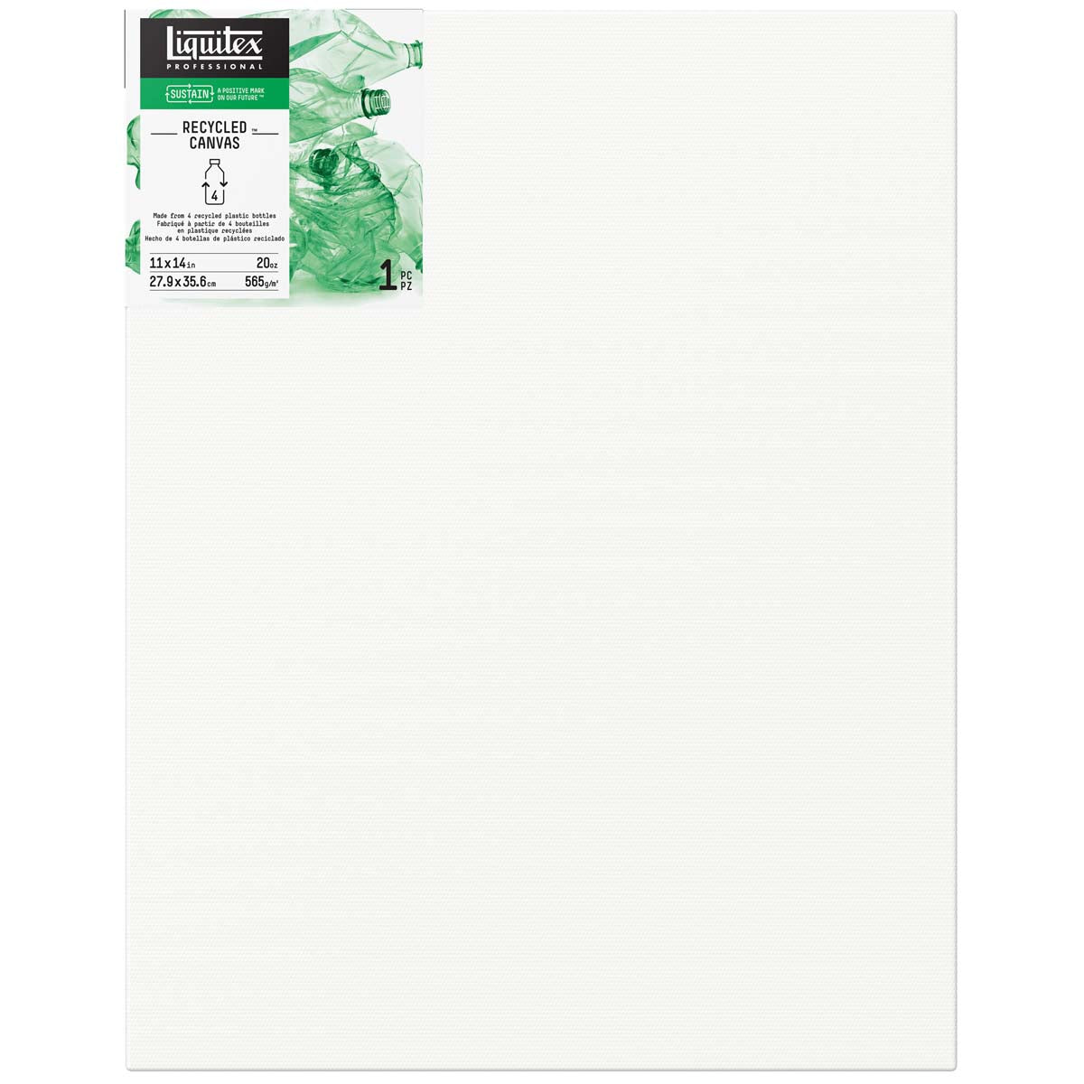 Liquitex Recycled Canvas - Standard Edge - 11x14 inches - 28x35cm