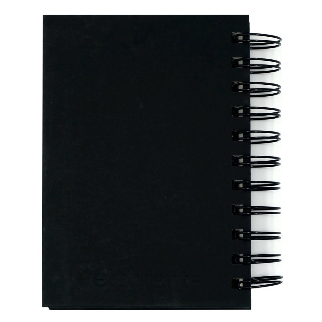 Elements - Wire-O Sketchbook - A6 - Black Cover