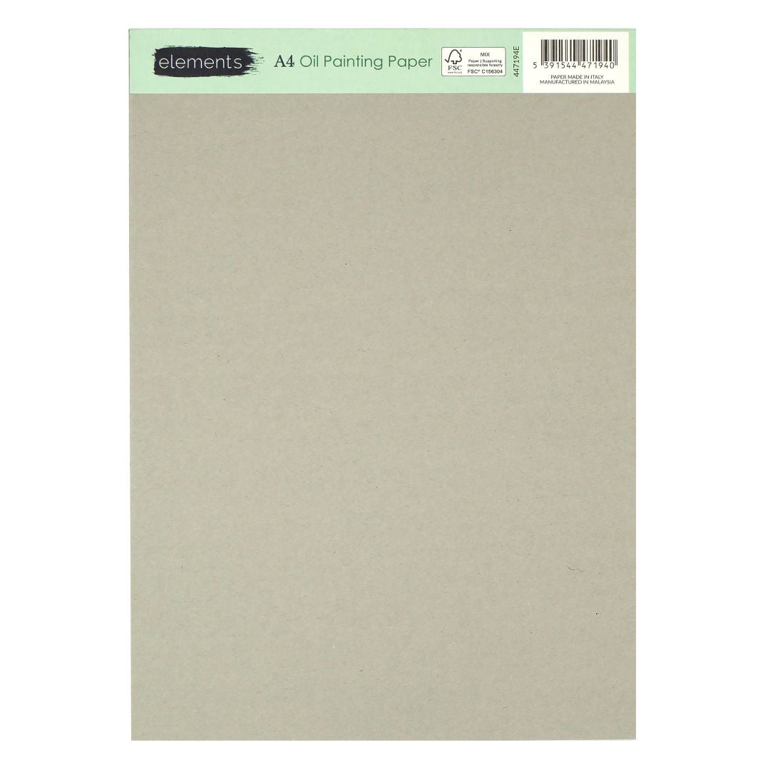 Elements Oil Pad - 300gsm - 12 Sheets - A4