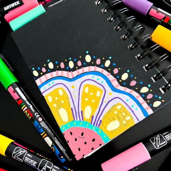 Elements - Artifex Acrylic Paint Markers 8x 2-3mm Classic