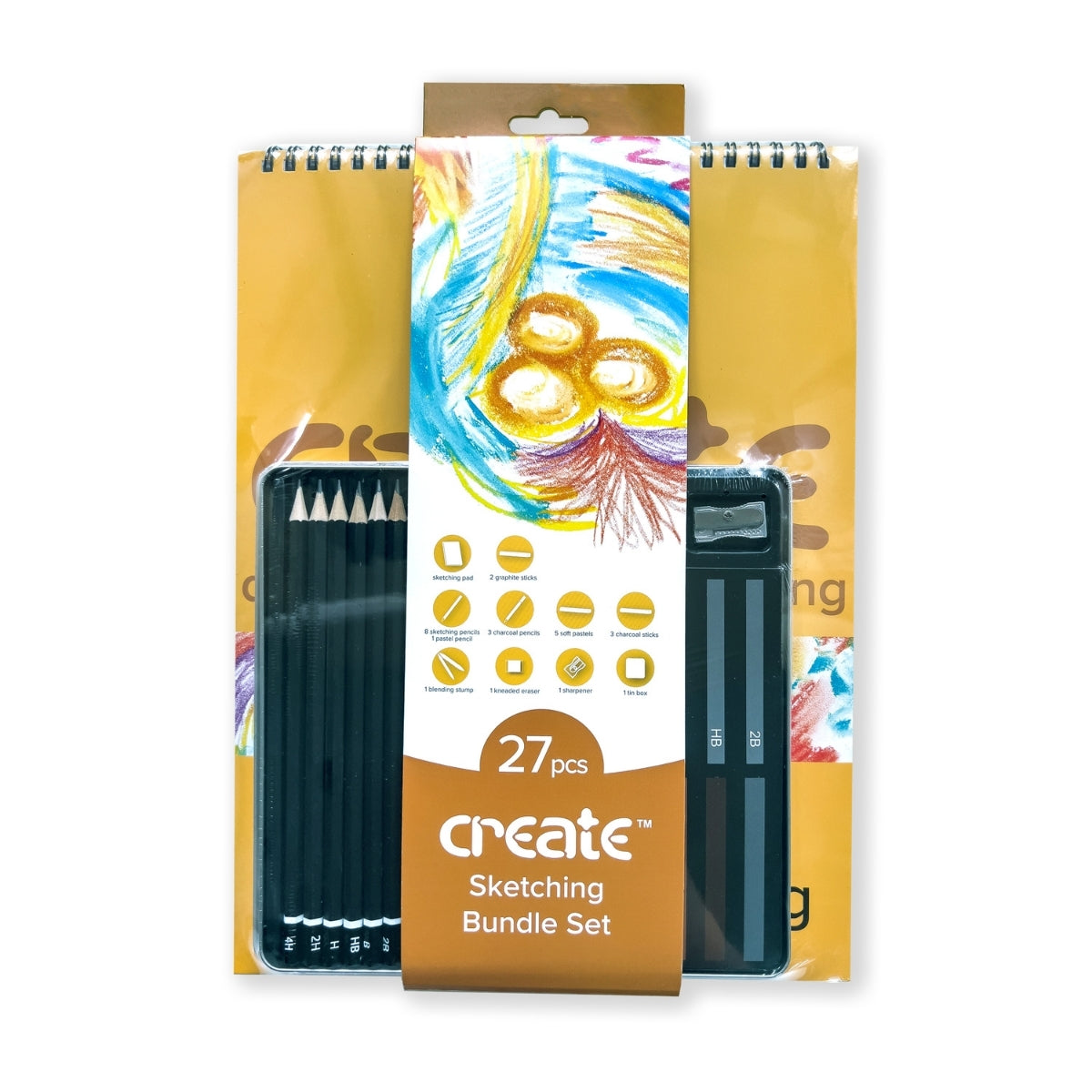 Create - Drawing & Sketching  27 piece Set