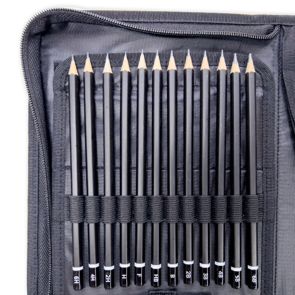 Elements - Sketching Set Zip Wallet 36 piece