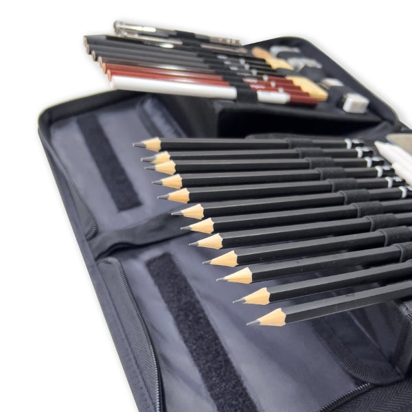 Elements - Sketching Set Zip Wallet 36 piece