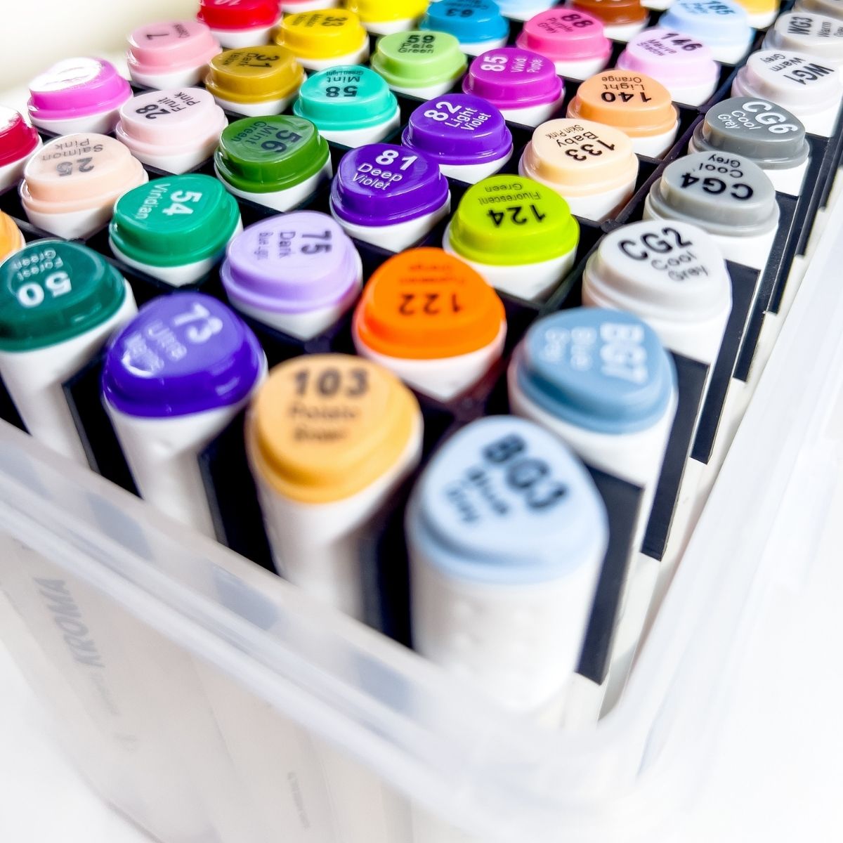 Elements - Alcohol Markers - Kroma 60 piece Set with Storage Box