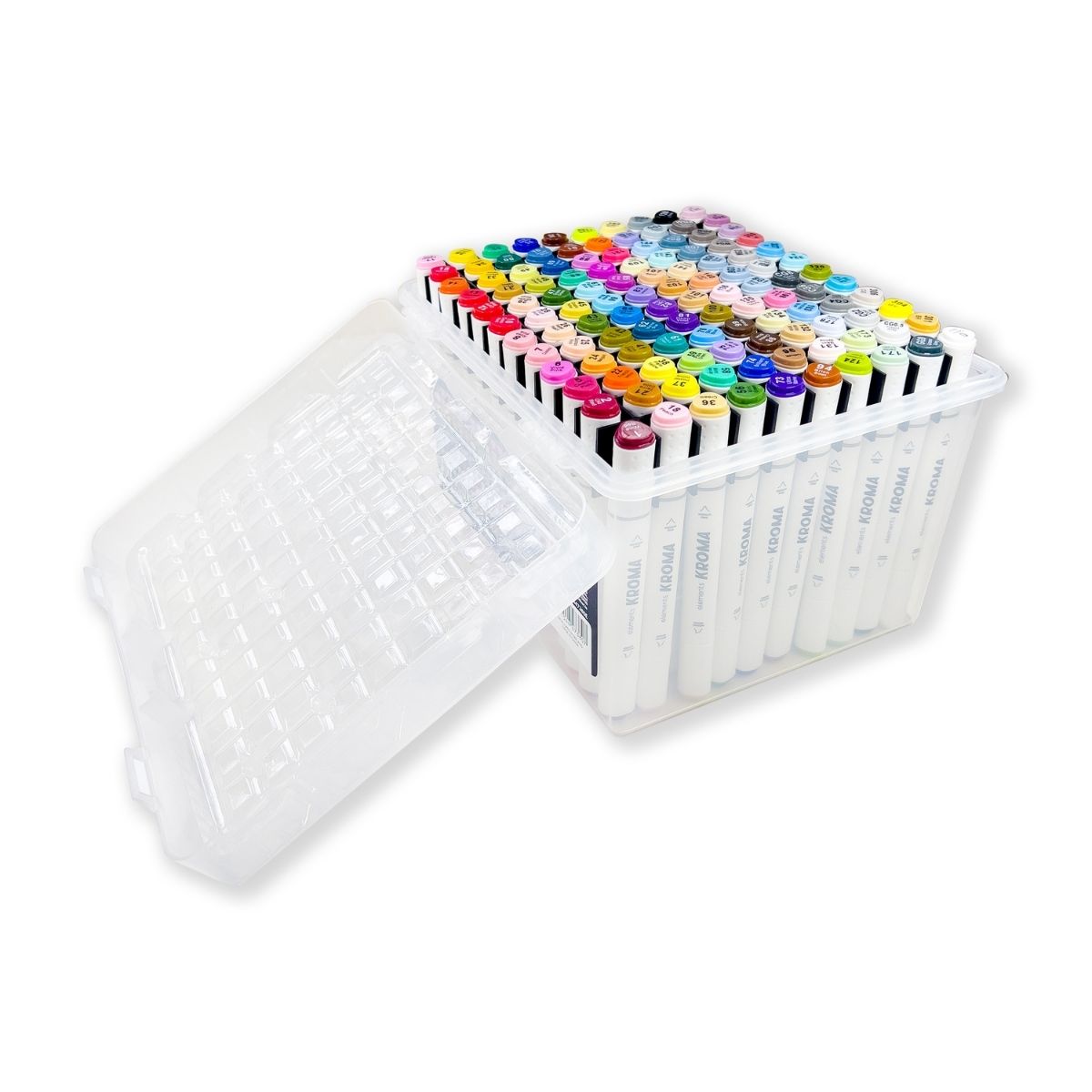 Elements - Alcohol Markers - Kroma 120 piece Set with Storage Box