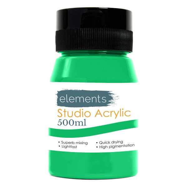 Elements 500ml Acryl Hellgrün