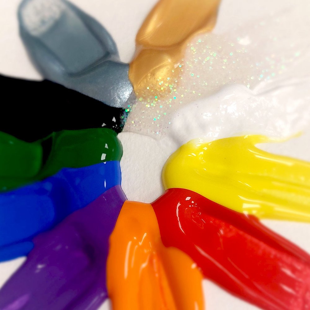 Create - Poster Paint Set - 12 x 60ml Assorted