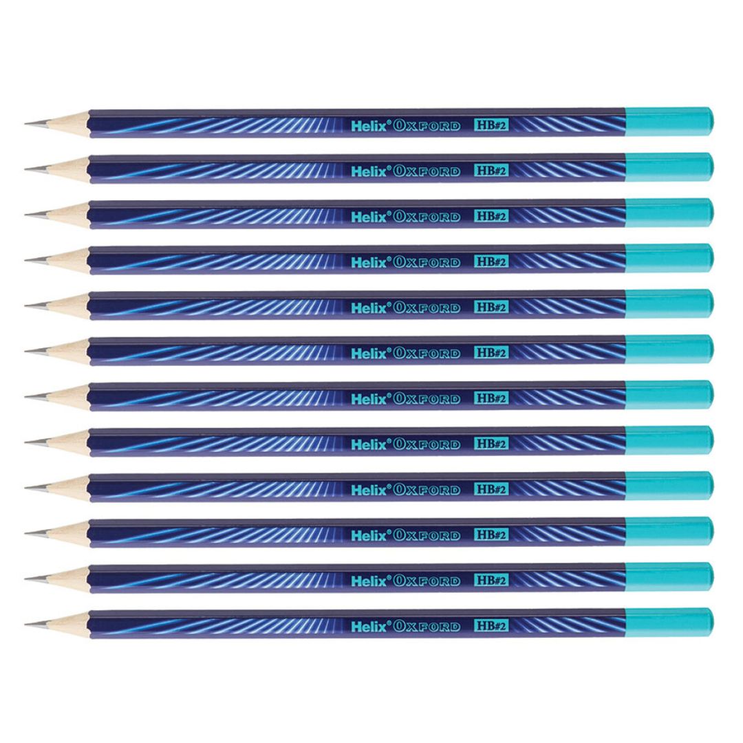 Helix - Cyber Eco Pencils HB - 12 Pack - Matrix