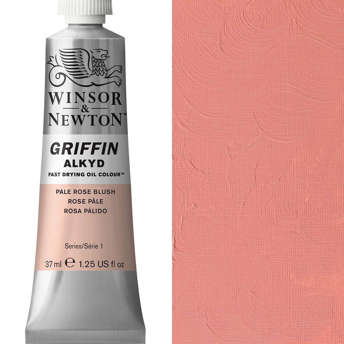 Winsor und Newton - Griffin Alkyd Ölfarbe - 37 ml - Blasse Rose Erröten