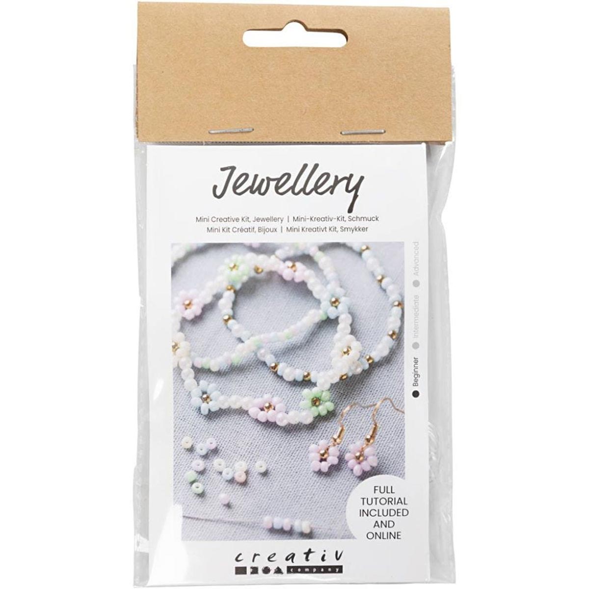 Creativ - Mini Craft Kit - Bracelet de perles et boucles d'oreilles