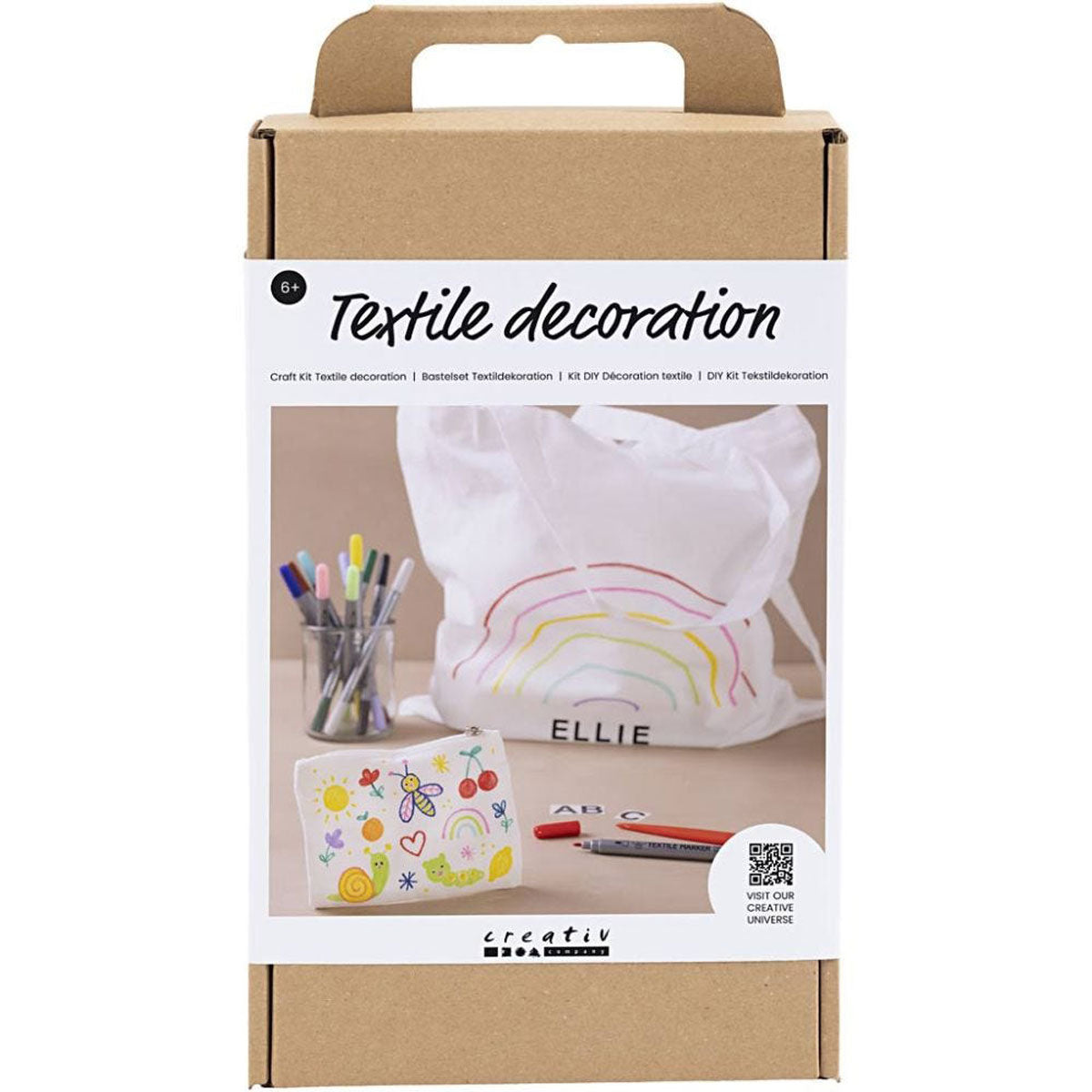 Creativ - kit di artigianato di avviamento - decorazione tessile