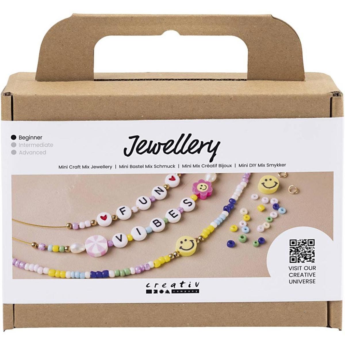 Creativ - mini kit artigianale - gioielli - collane - 1 pacchetto