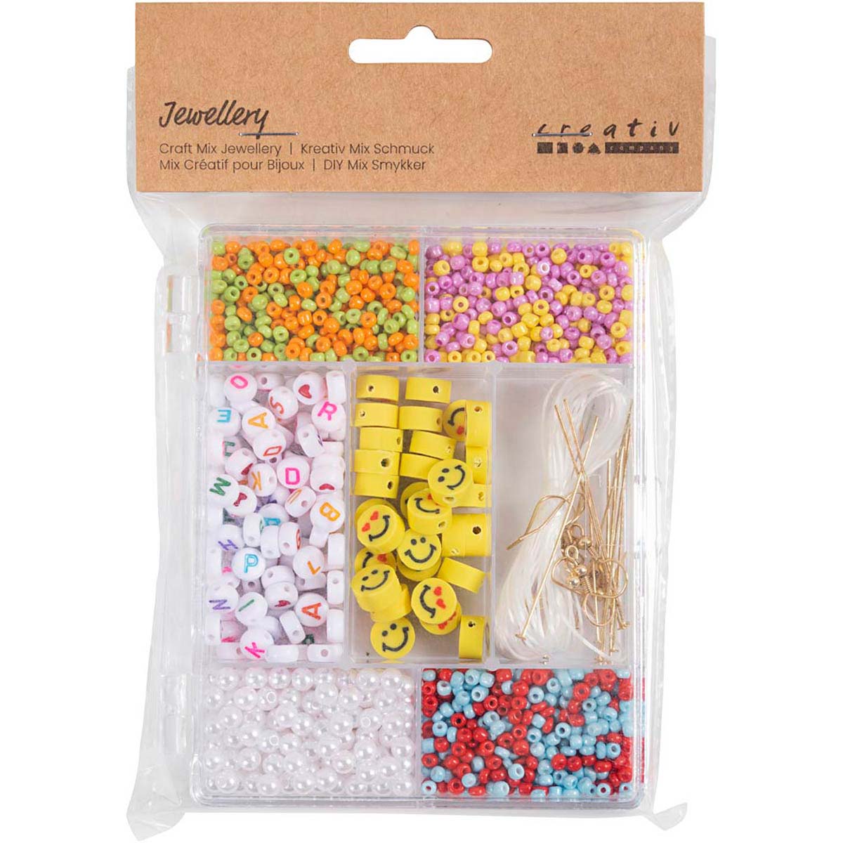 Creative - Craft Bead Mix Jewellery Colori arcobaleno