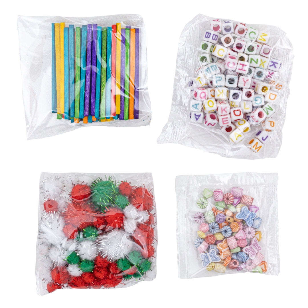 Astra - Kids Craft Kit - 2000 Assorted Pieces