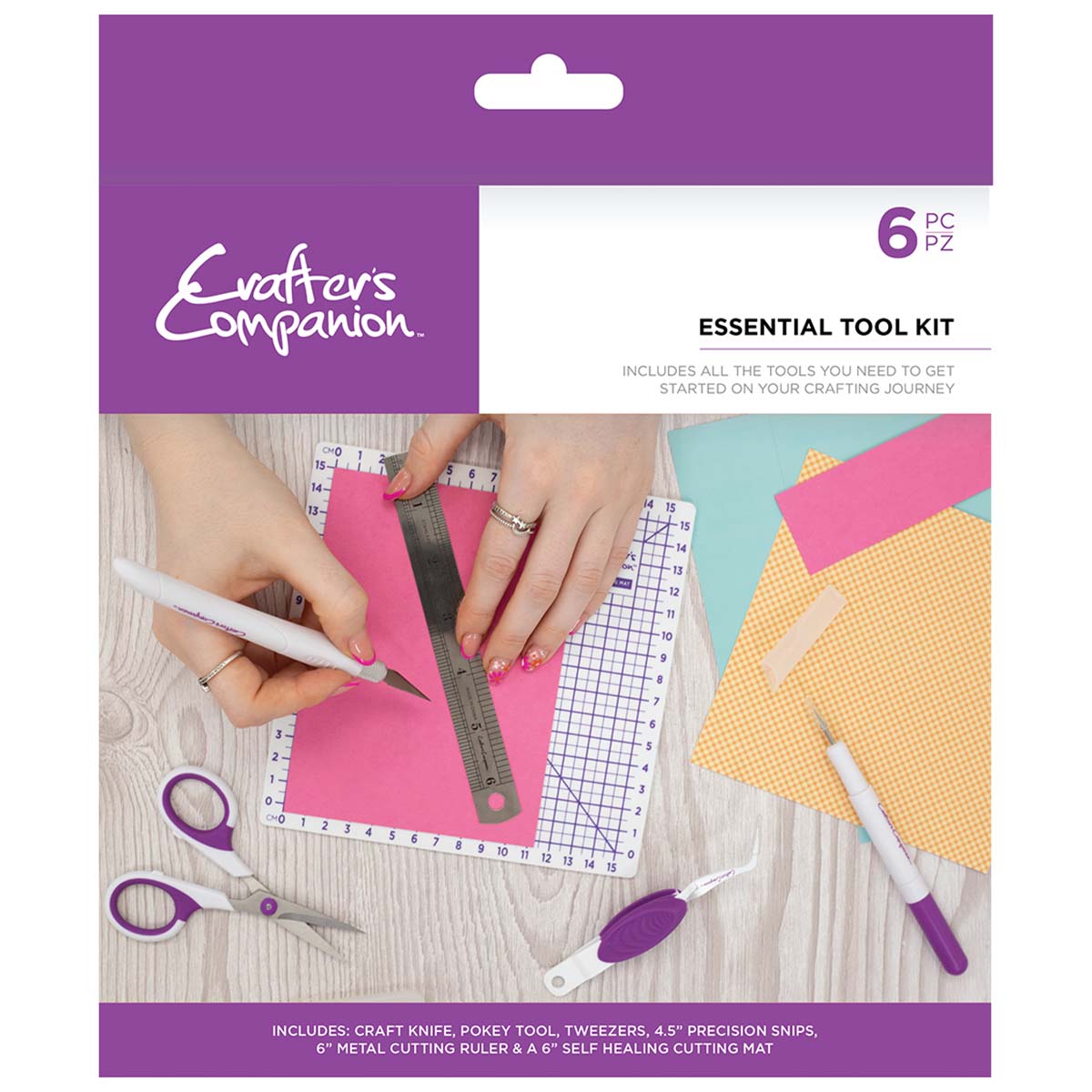 Crafter's Companion - Kit d'outils de fabrication d'artisanat essentiel