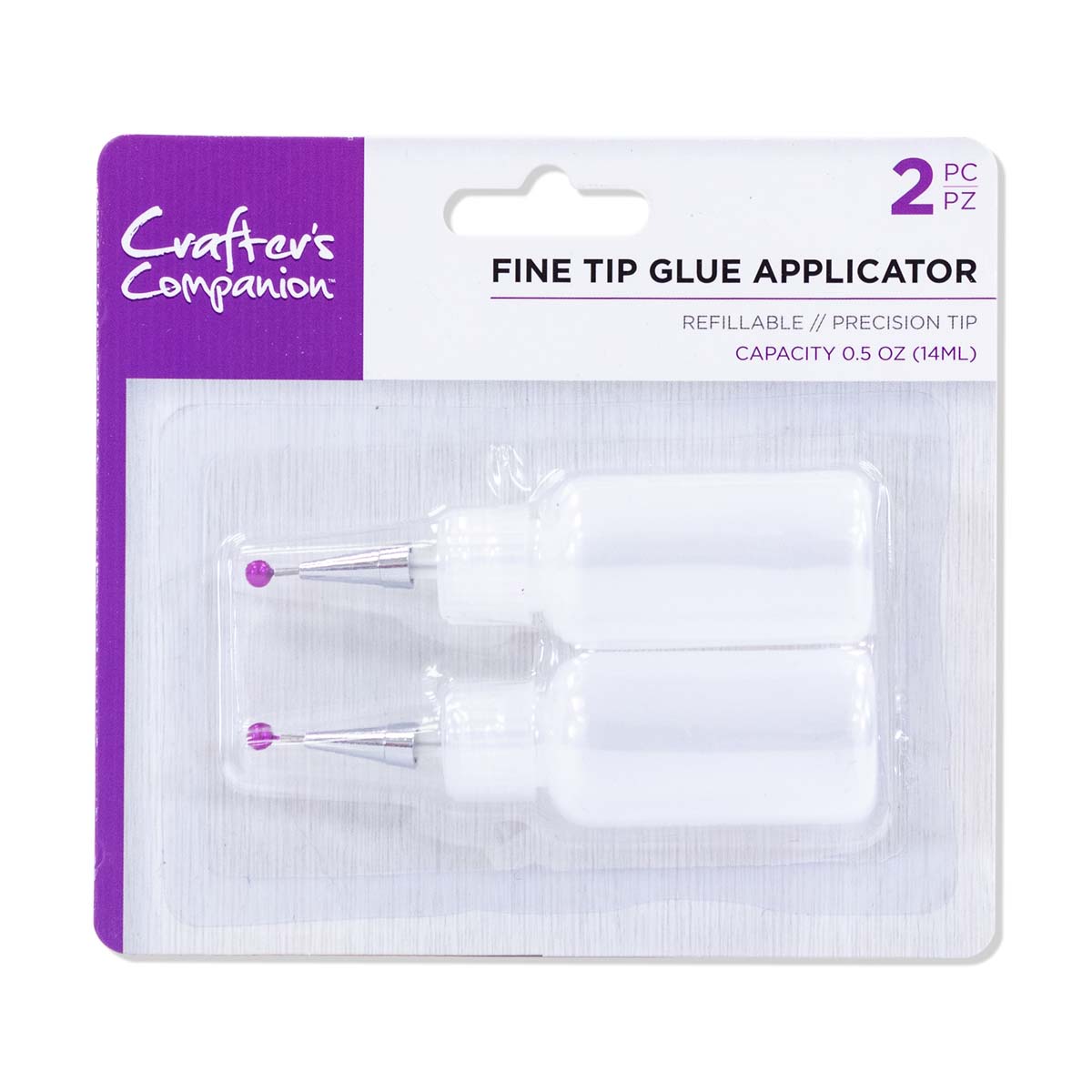 Crafter's Companion - Fine Tip Glue Applicator (2 piece)