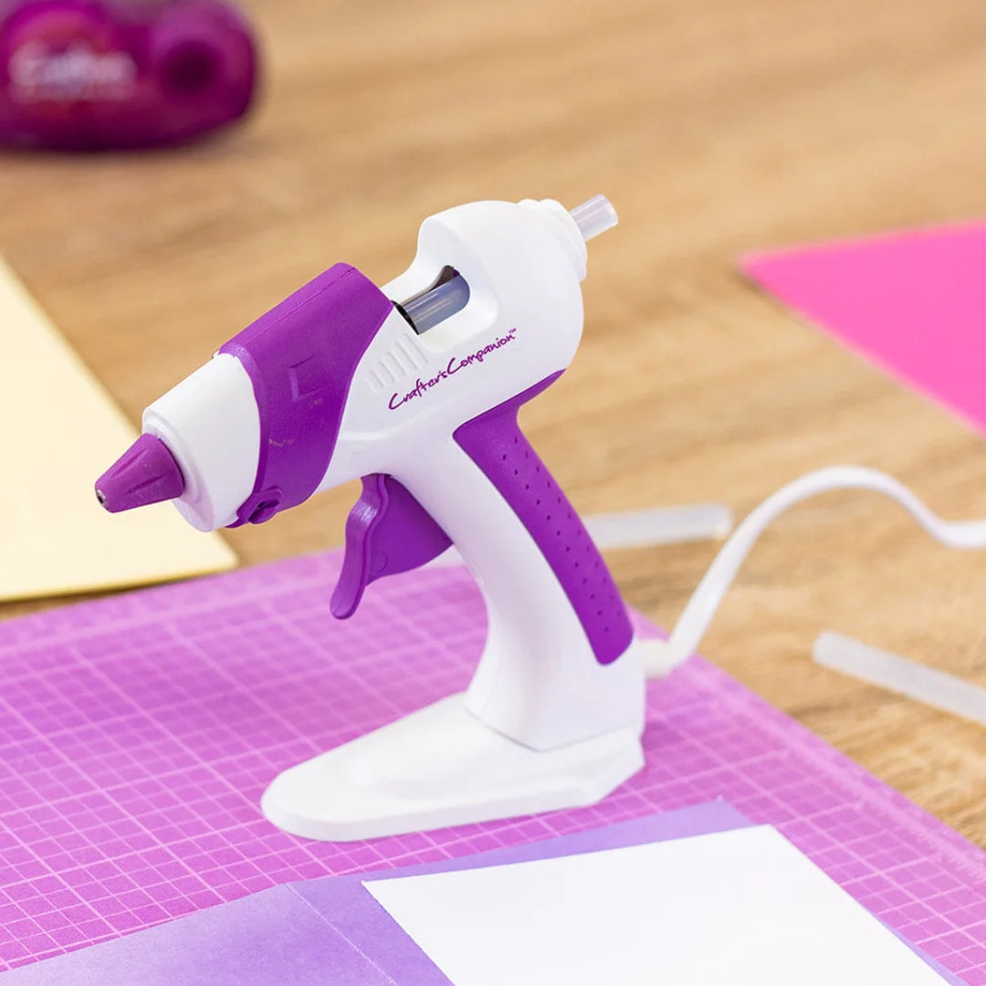 Crafter's Companion - Hot Glue Gun With Glue Sticks