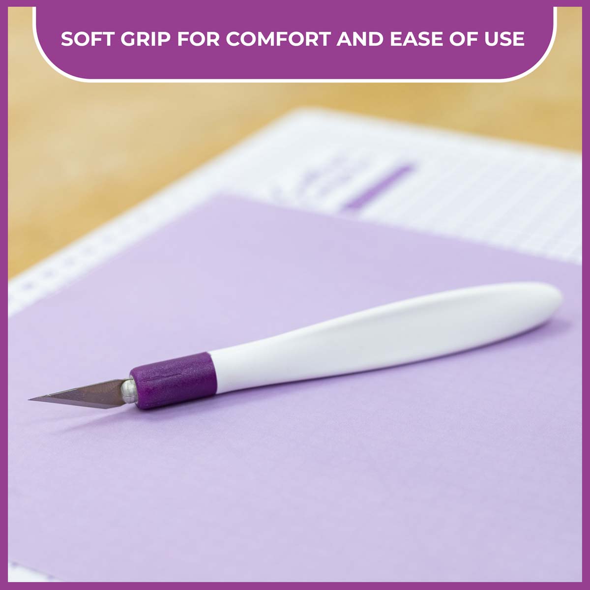 Crafter's Companion SoftGrip Craft mes - recht