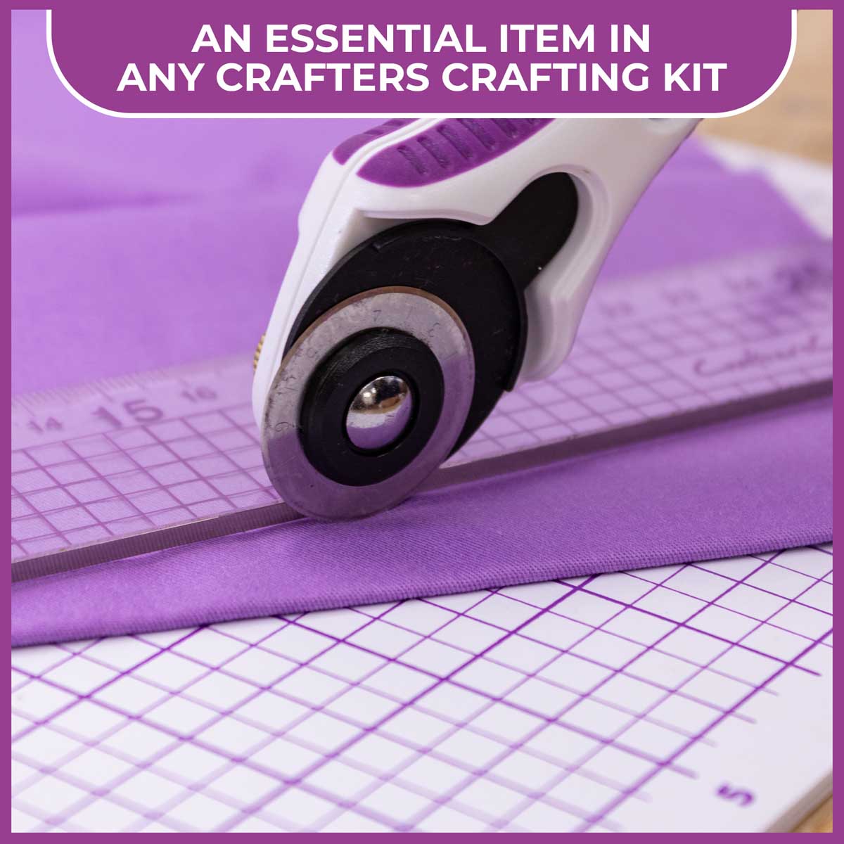 Crafter's Companion - Metal Edge Acrylic Ruler (30cm)