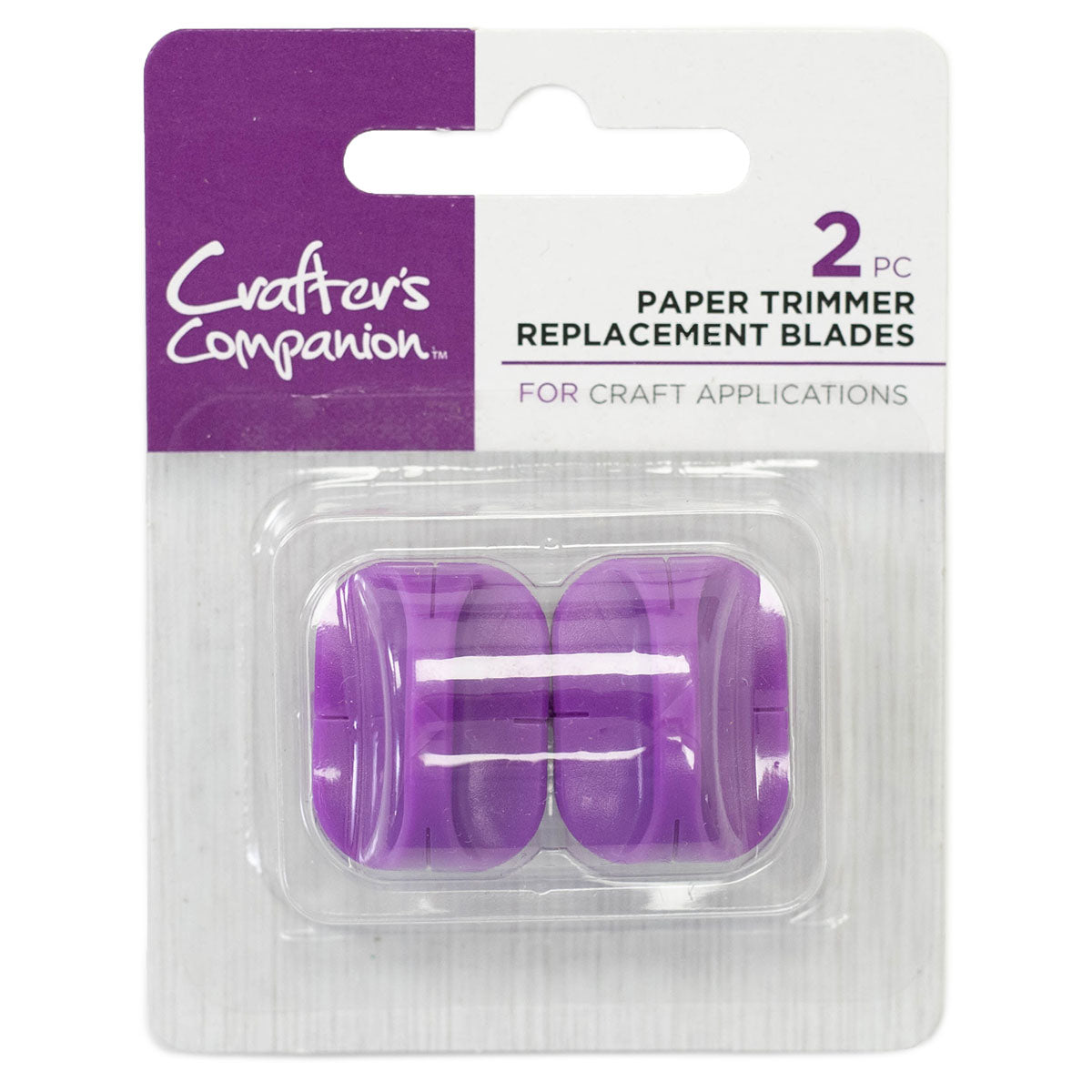 Crafter's Companion - Trimmer en papier - Blades de remplacement - 2pack