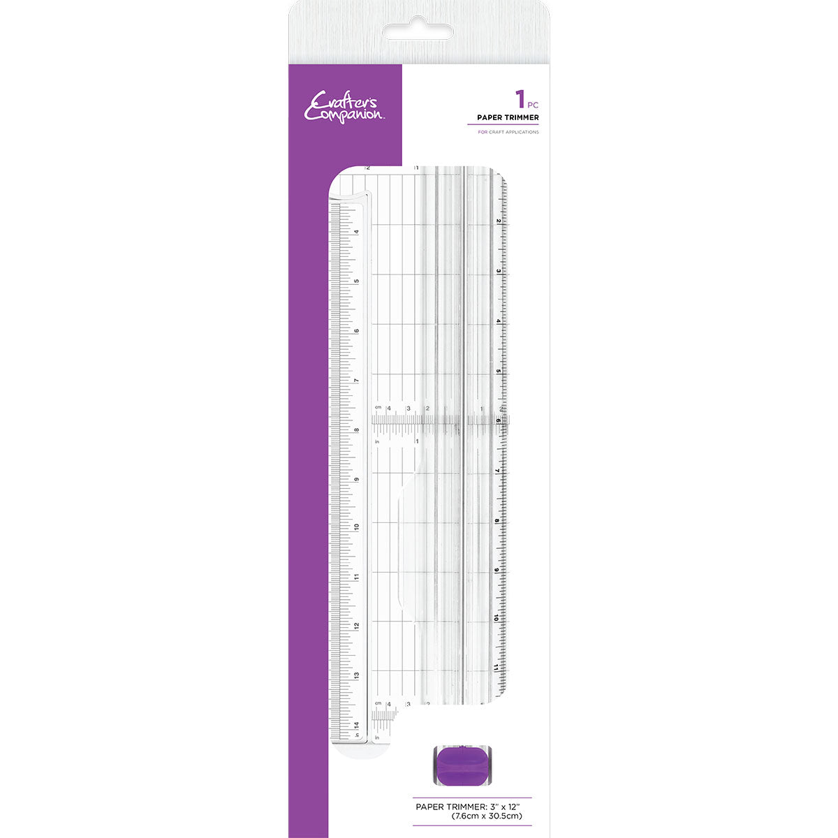 Crafter's Companion - Paper Trimmer - 3 "x 12"