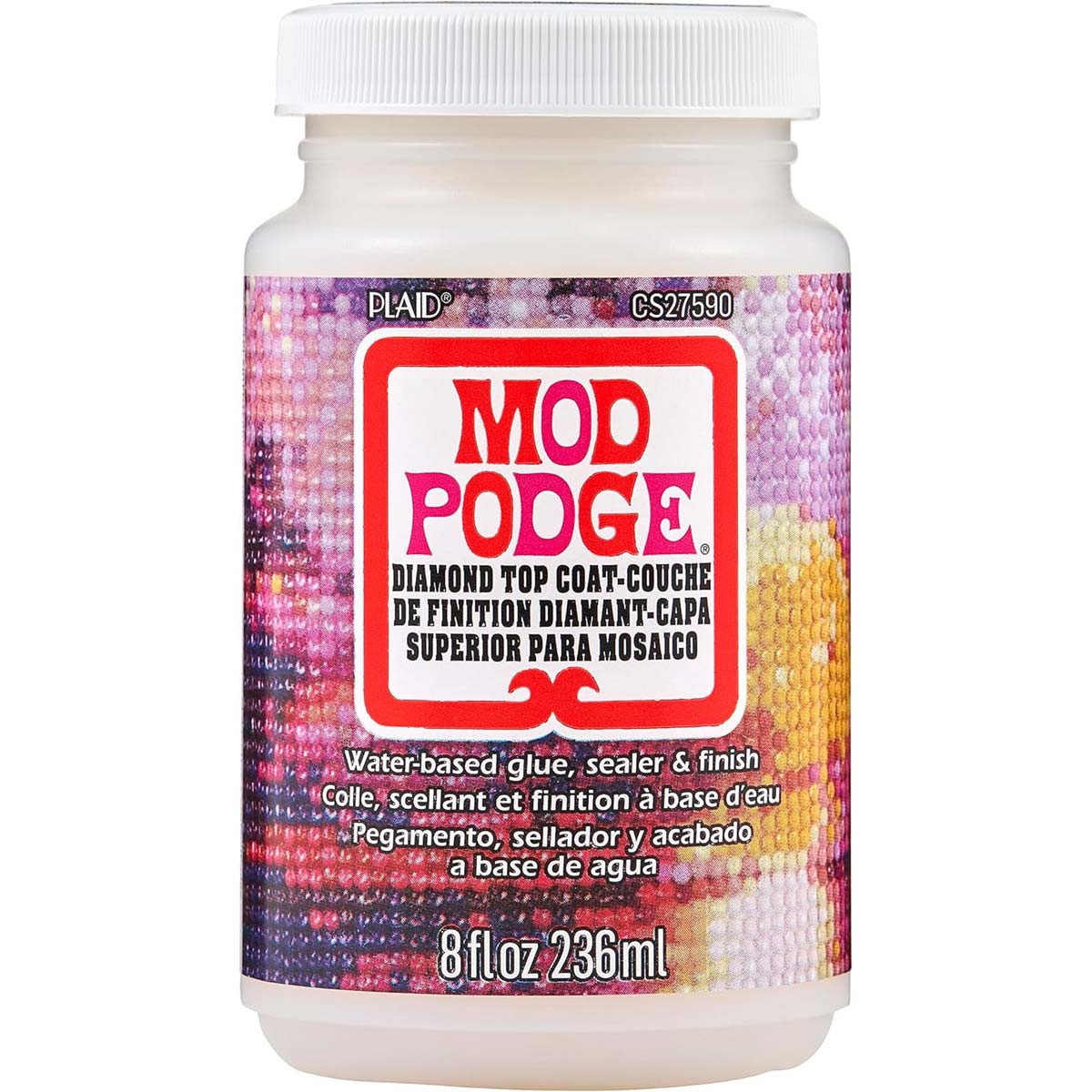 Mod Podge - Diamond Top Coat 8oz-237ml