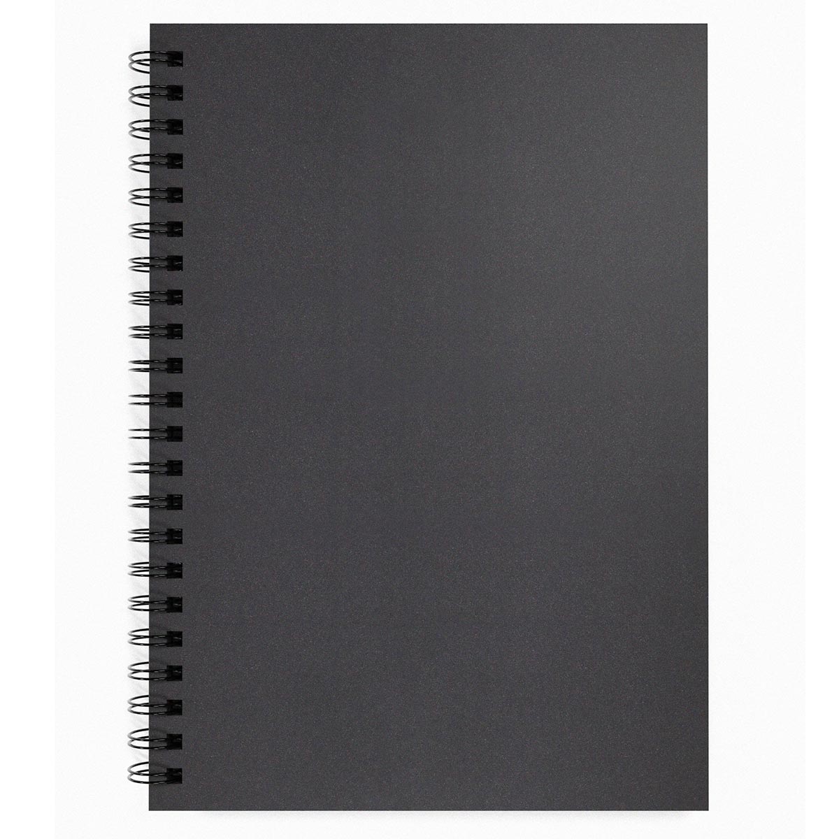 Artgecko - Sketchbook di carta nero ombreggiata - A4 Portrait