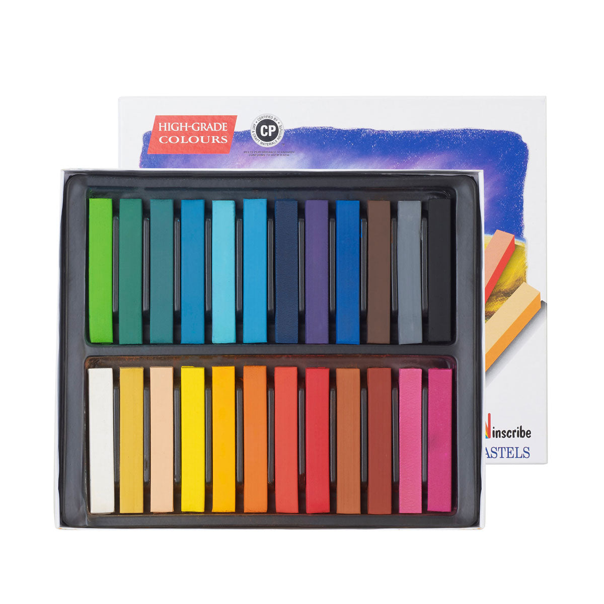 Inscribe - Soft Pastel - 24 Full Sticks