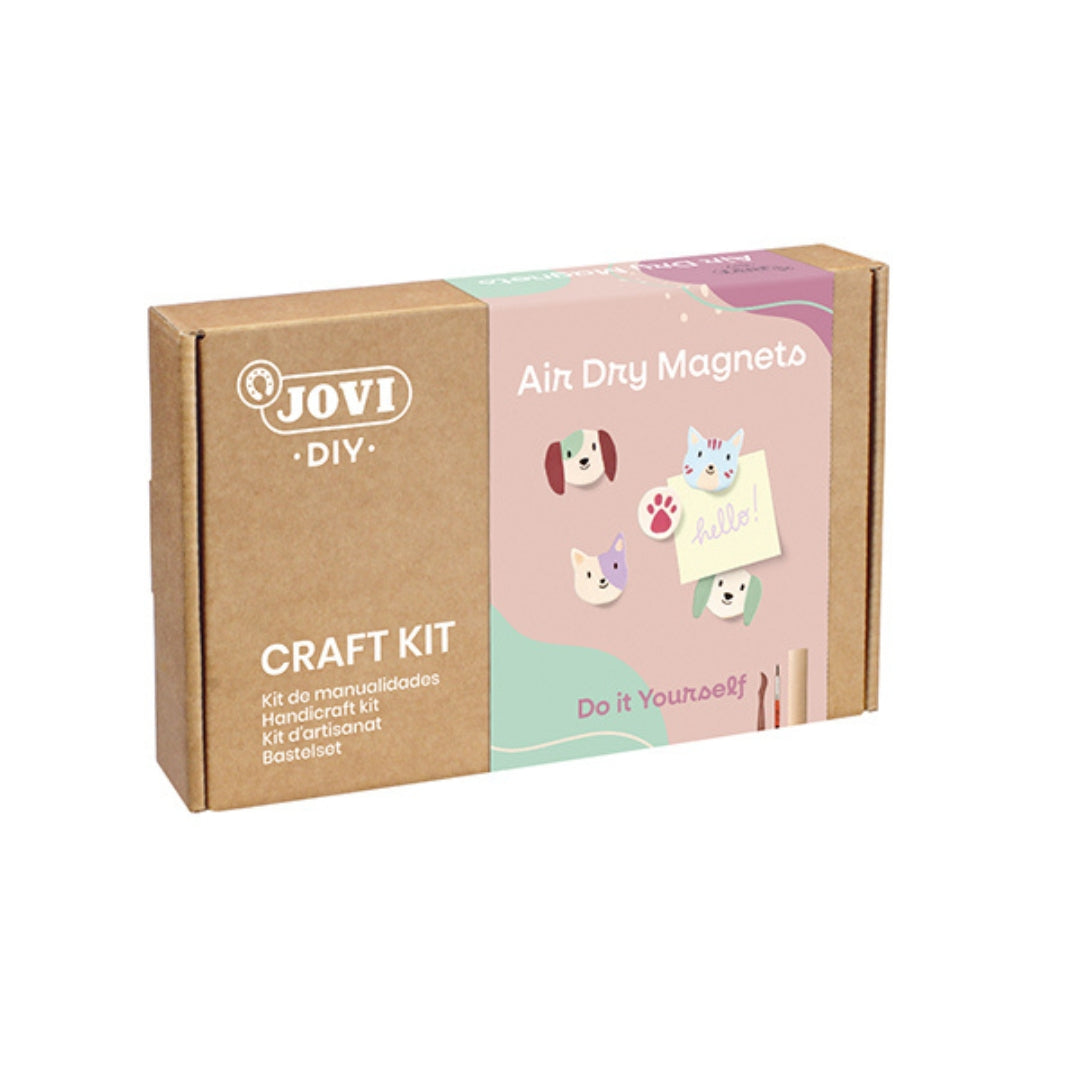 JOVI - Air Dry Clay DIY Craft kit for making Magnet Decorations