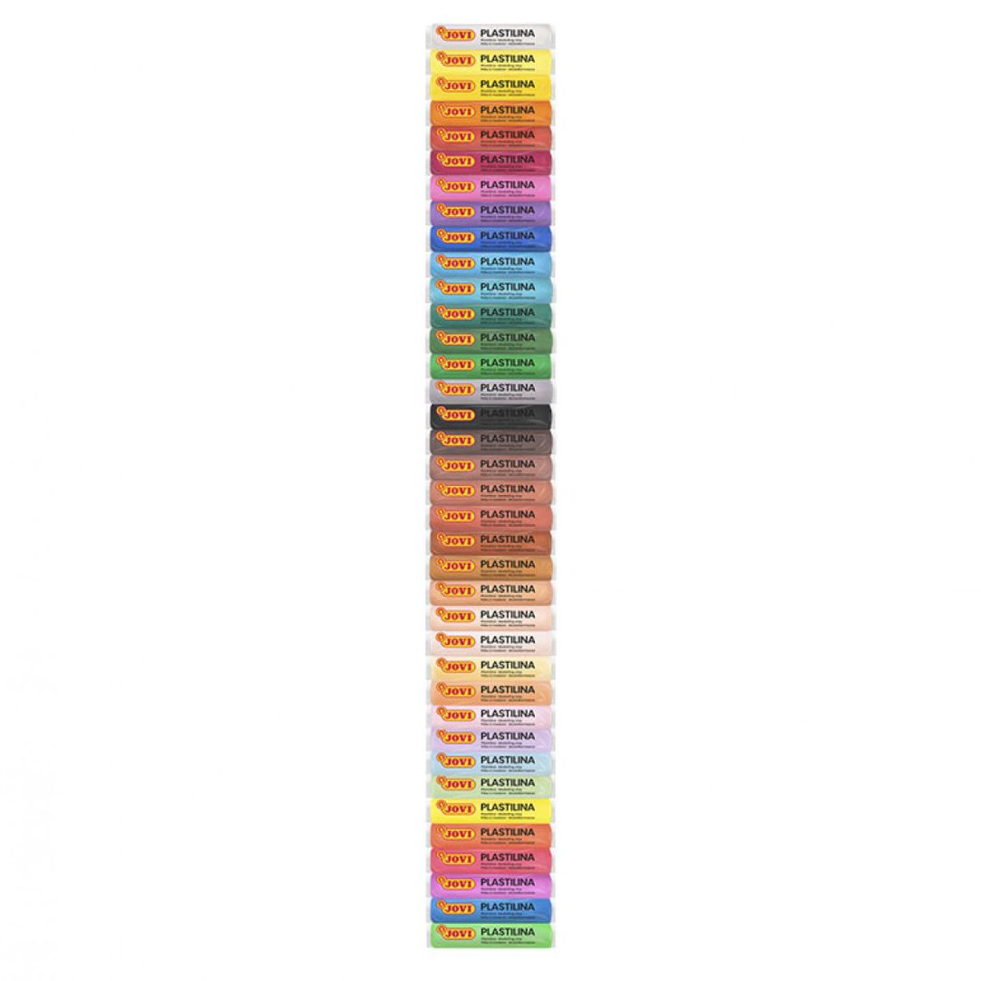 Jovi - Plastilina Modeling Clay - 37 bars 15g assorted colours
