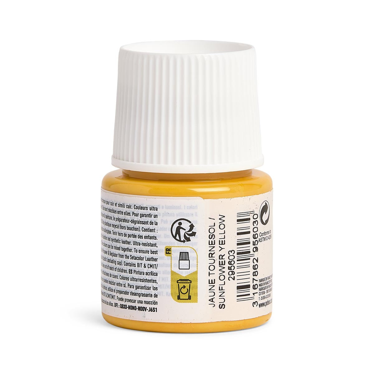 Pebeo - setacolor lederen verf 45 ml - zonnebloem geel