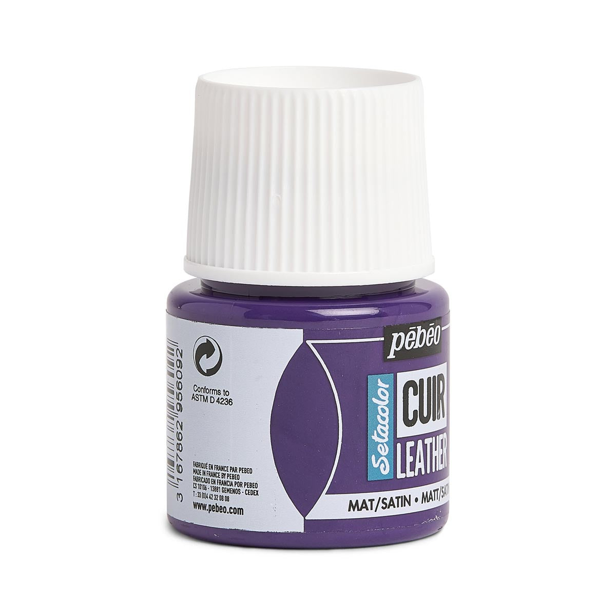 Pebeo - Setacolor Lederfarbe 45 ml - Aubergine Violett