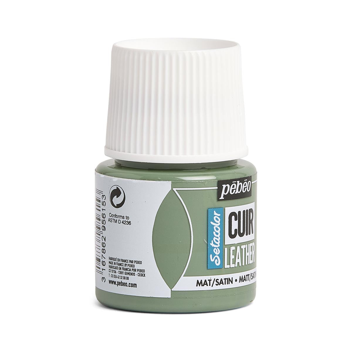 Pebeo - Setacolor Leather Paint 45ml - Matcha Green