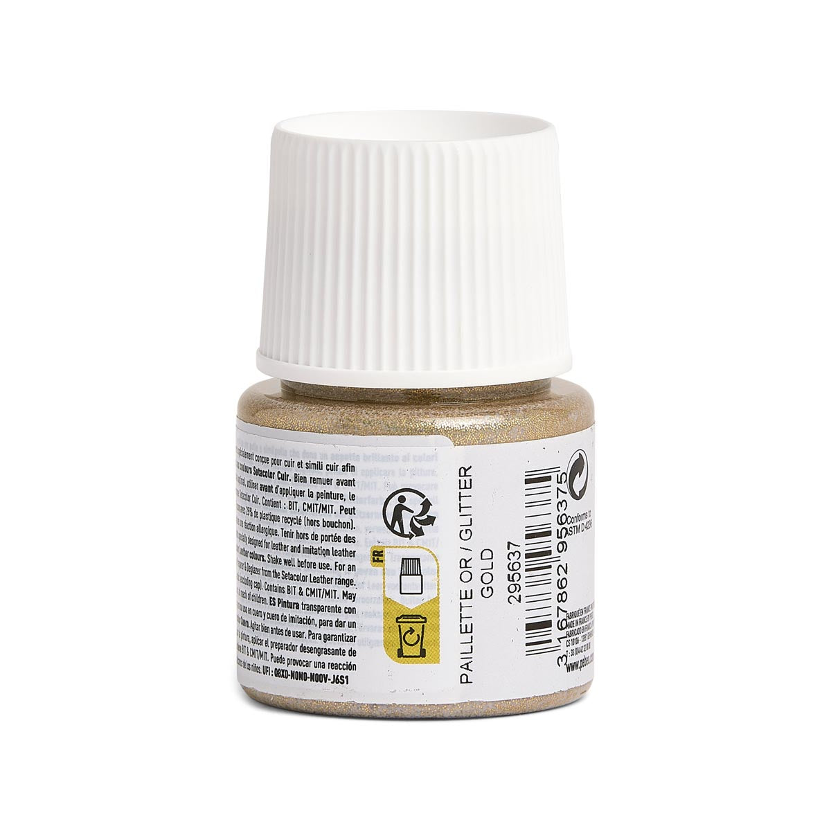 Pebeo - Setacolor Lederfarbe 45 ml - Glitzer Gold