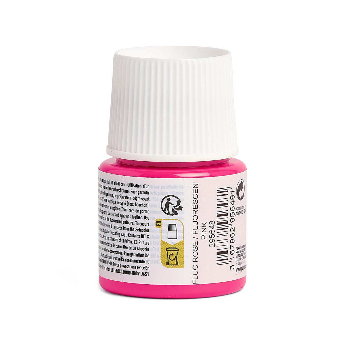 PEBEO - Vernice in pelle setacolor 45 ml - rosa fluorescente