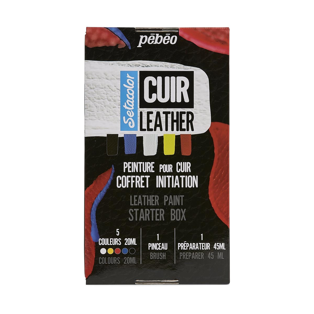 Pebeo - Setacolor Leather Paint - Starter Kit