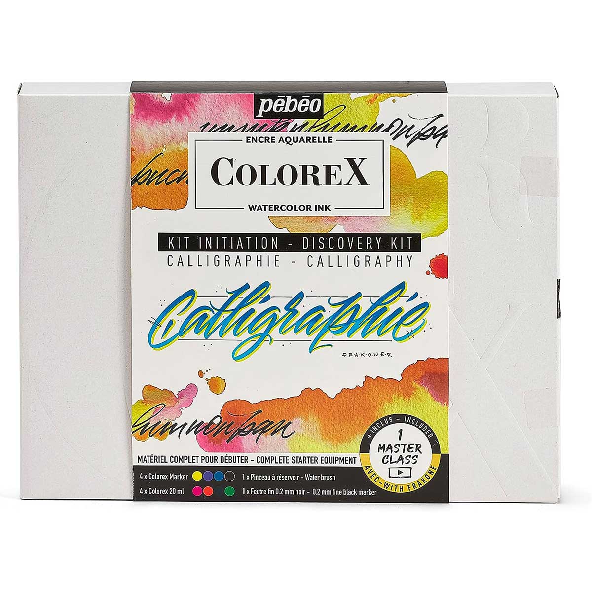 Pebeo - Inkten voor ontwerp - Colorex Calligraphy Discovery Set