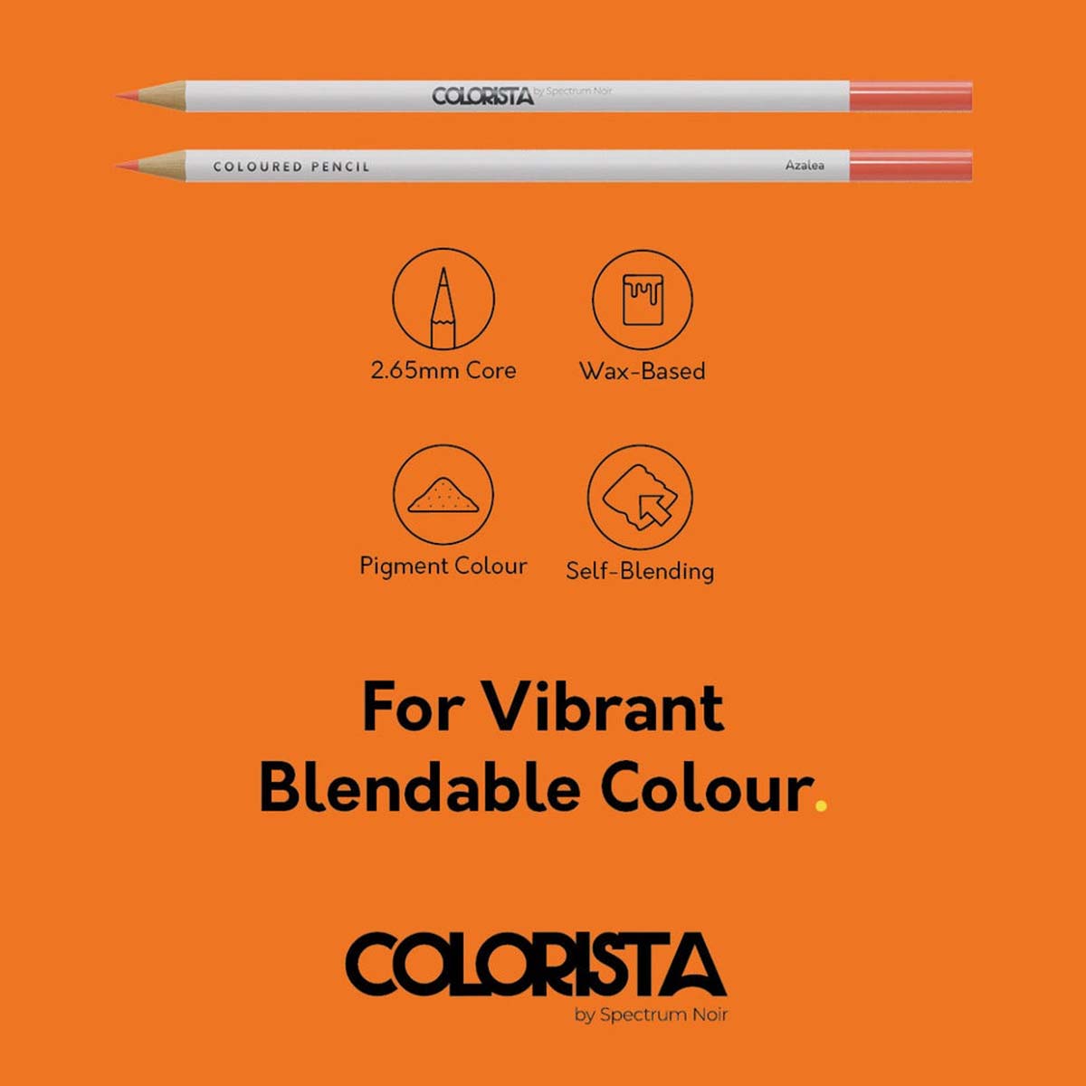 Spectrum Noir Colrista - Crayons de coloriage (12 ensembles) Sensation florale