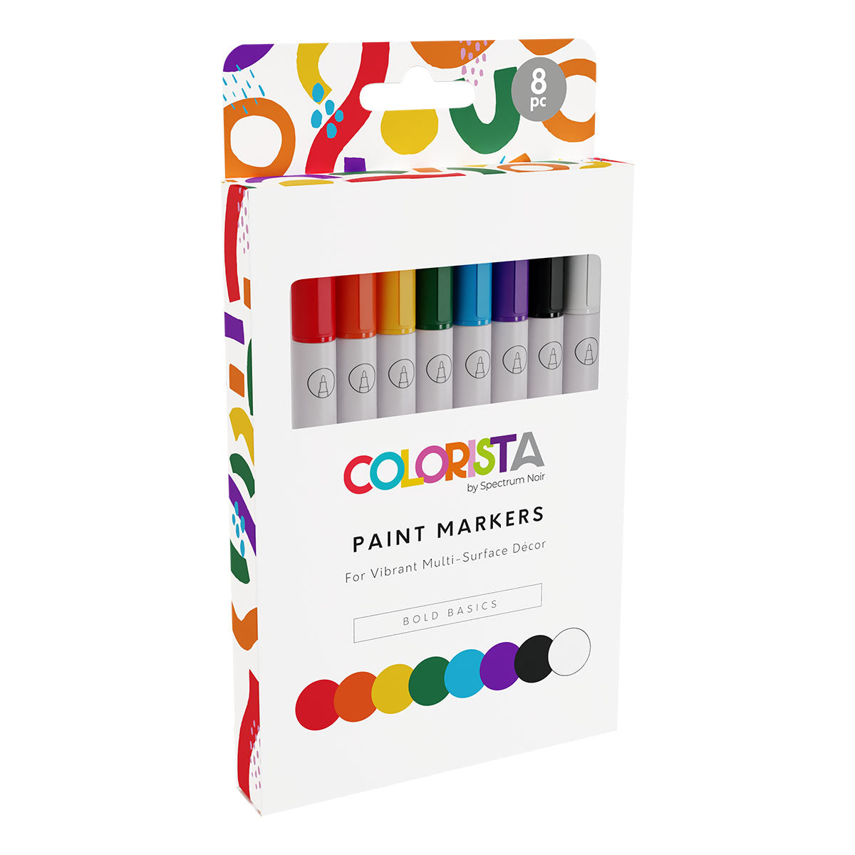 Spectrum Noir Colorista - Paint Markers (8 set) Bold Basics