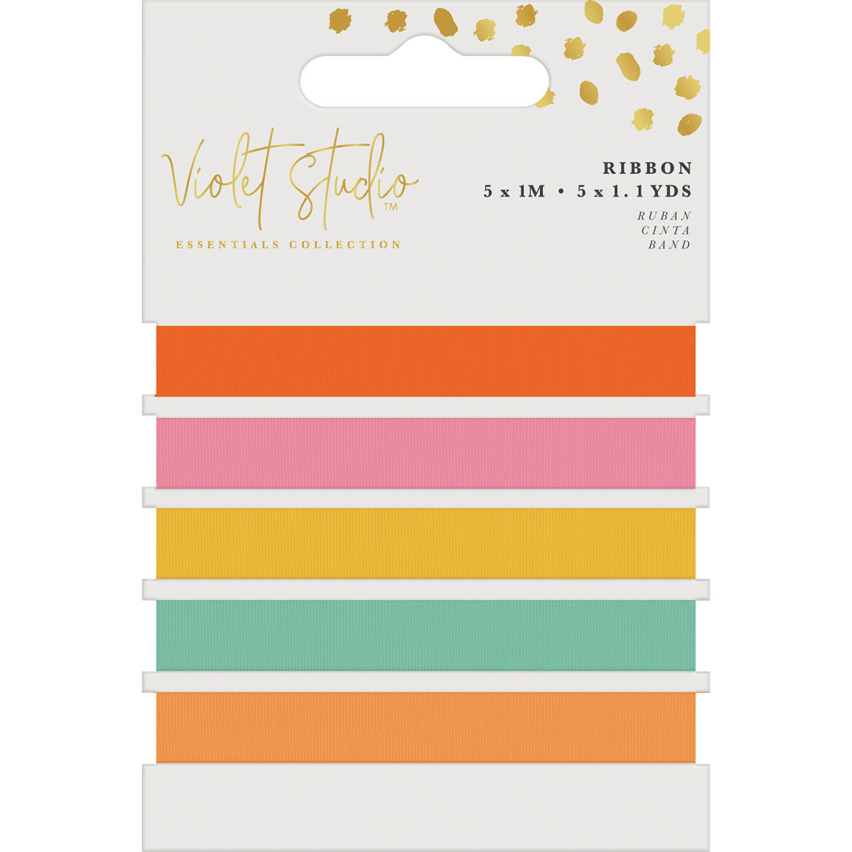 V Studio Ribbon Violet Studio - 5x Ribbon Pack - Bright colours