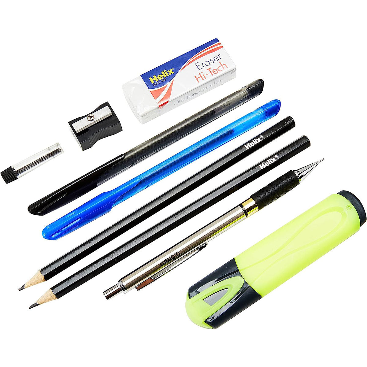 Helix - Ultimate School Pencil Pen & Lineal Set