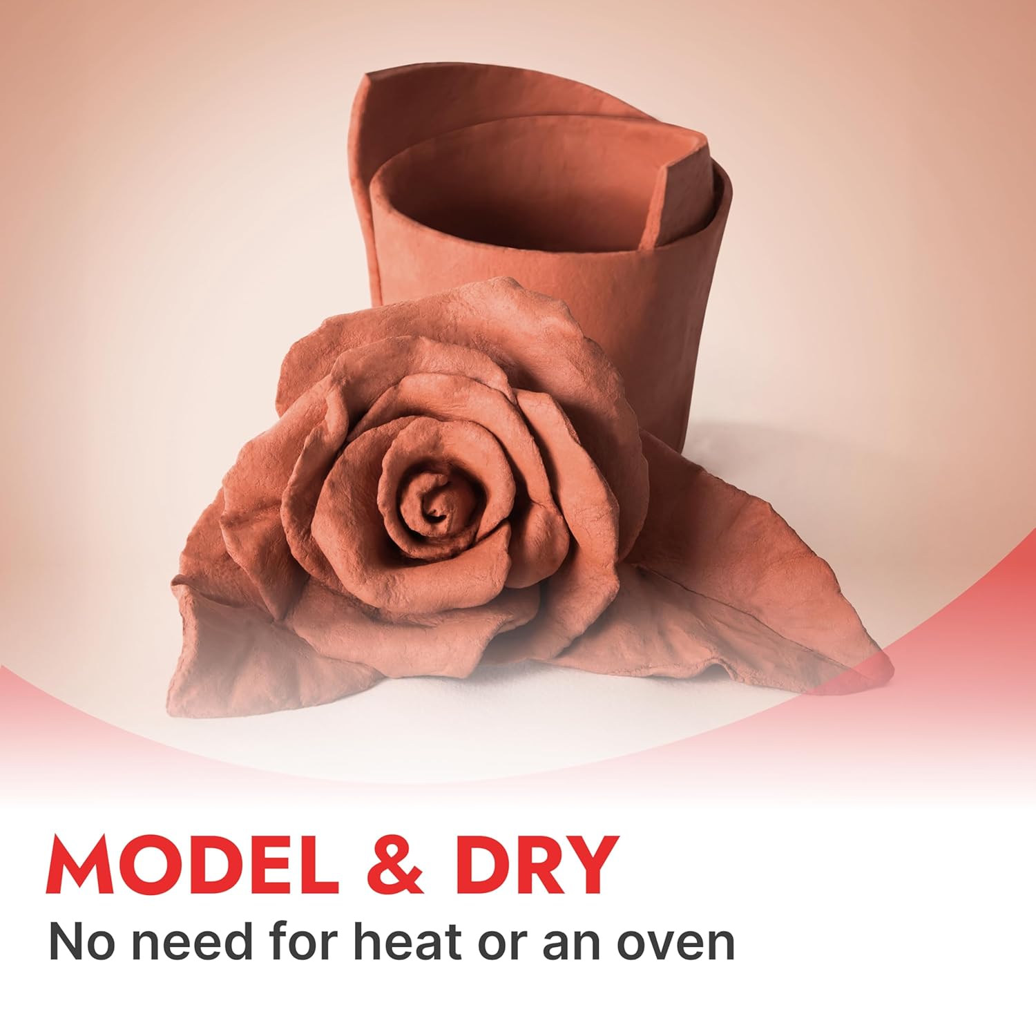 DAS - Air Drying Modelling Clay Terracotta 1kg