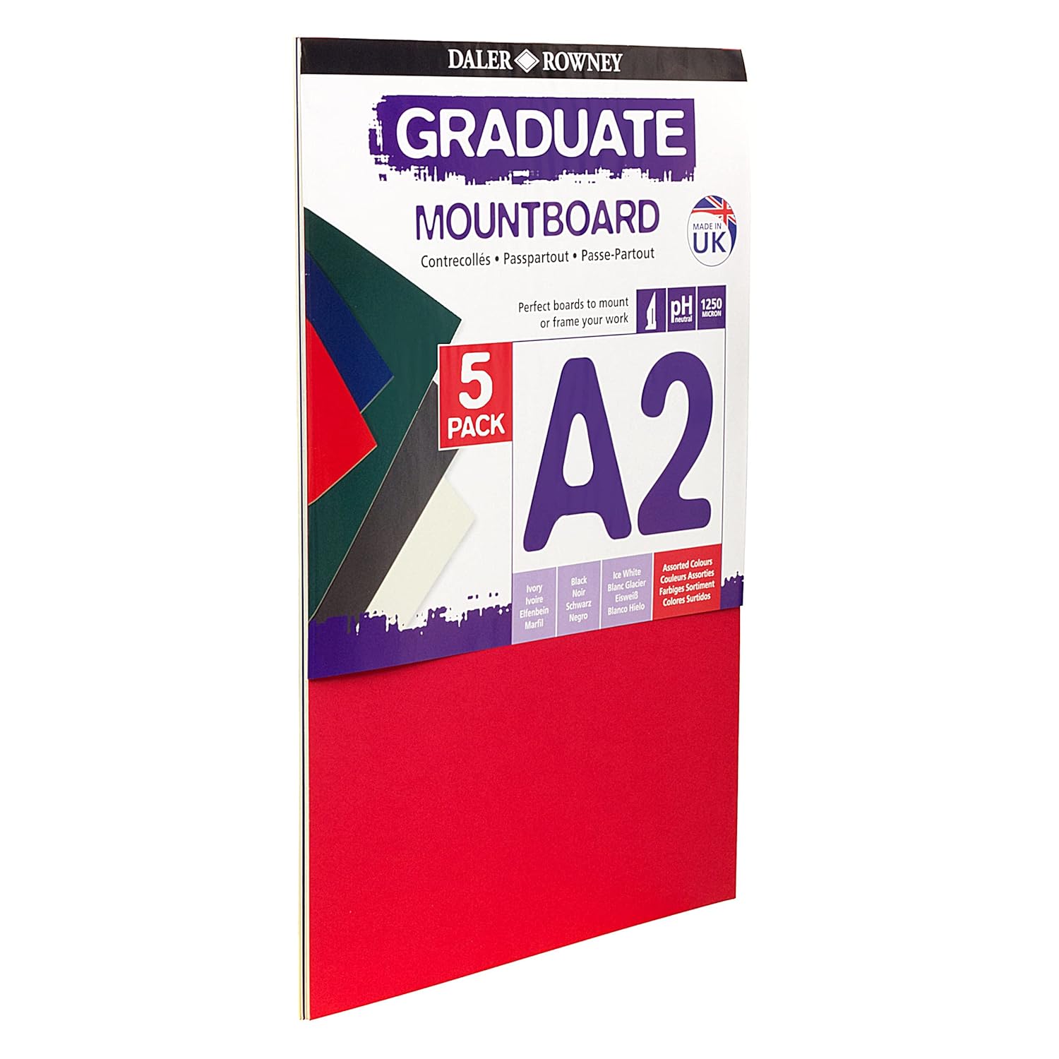 Daler-Rowney Graduate Mountboard A1 Pink