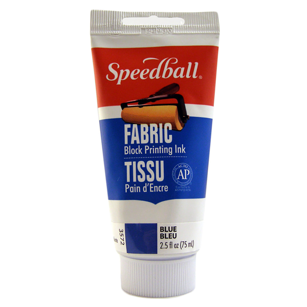 Speedball - Fabric Block Druckfarbe 75ml (2.5oz) - Blau