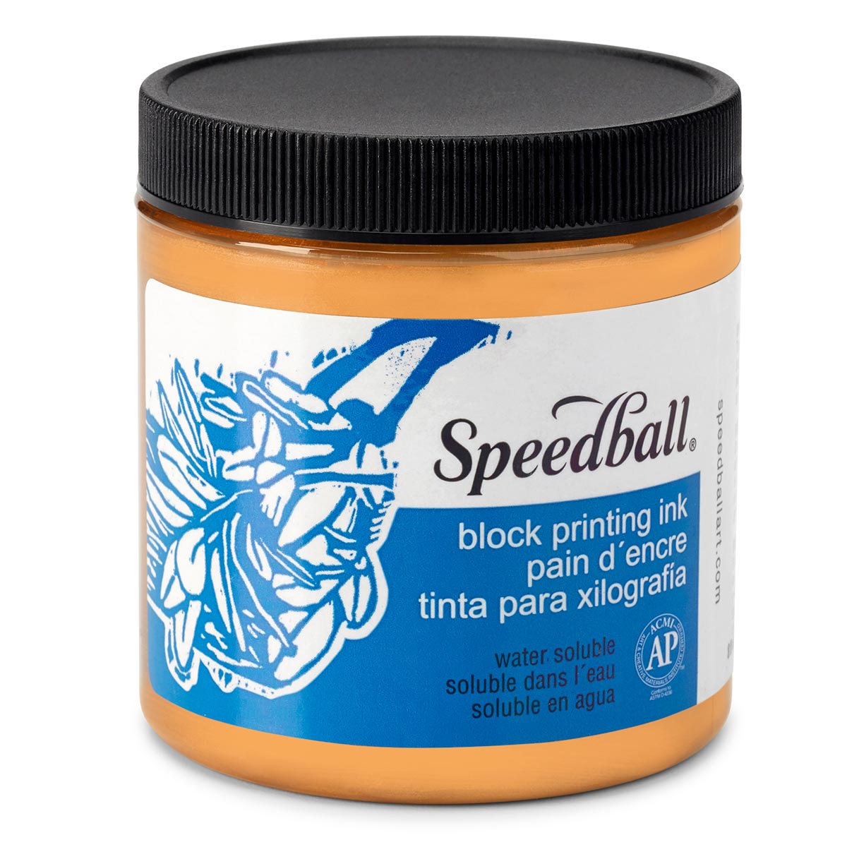 Speedball - in water oplosbaar blok inkt 236 ml (8oz) - koper