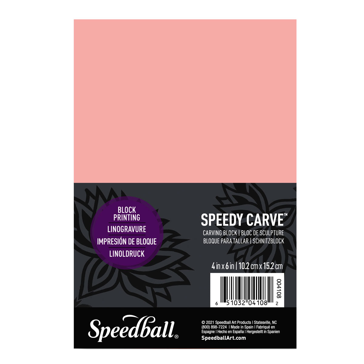 Speedball - Speedy Carve Block 4 x 6in (10,2 x 15,2 cm)