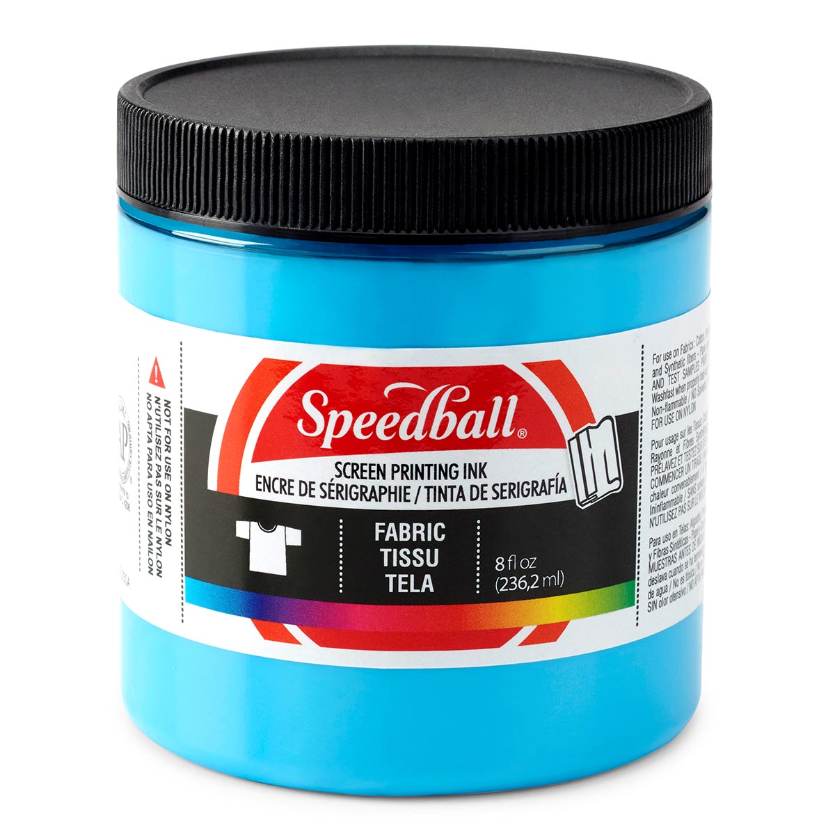 Speedball - Encre de sérigraphie pour tissu 236 ml (8 oz) - Bleu paon