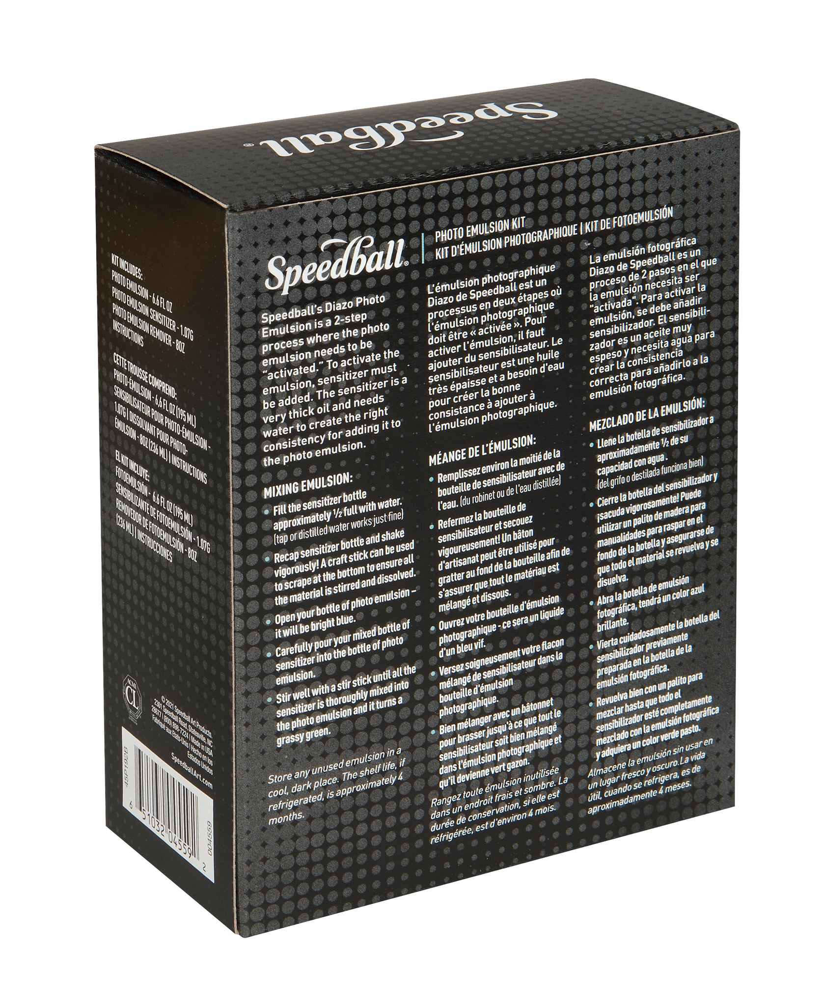 Speedball - DIAZO Kit di emulsione fotografica per serigrafia