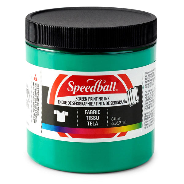Speedball - Inchiostro per serigrafia su tessuto 236ml (8oz) - Verde