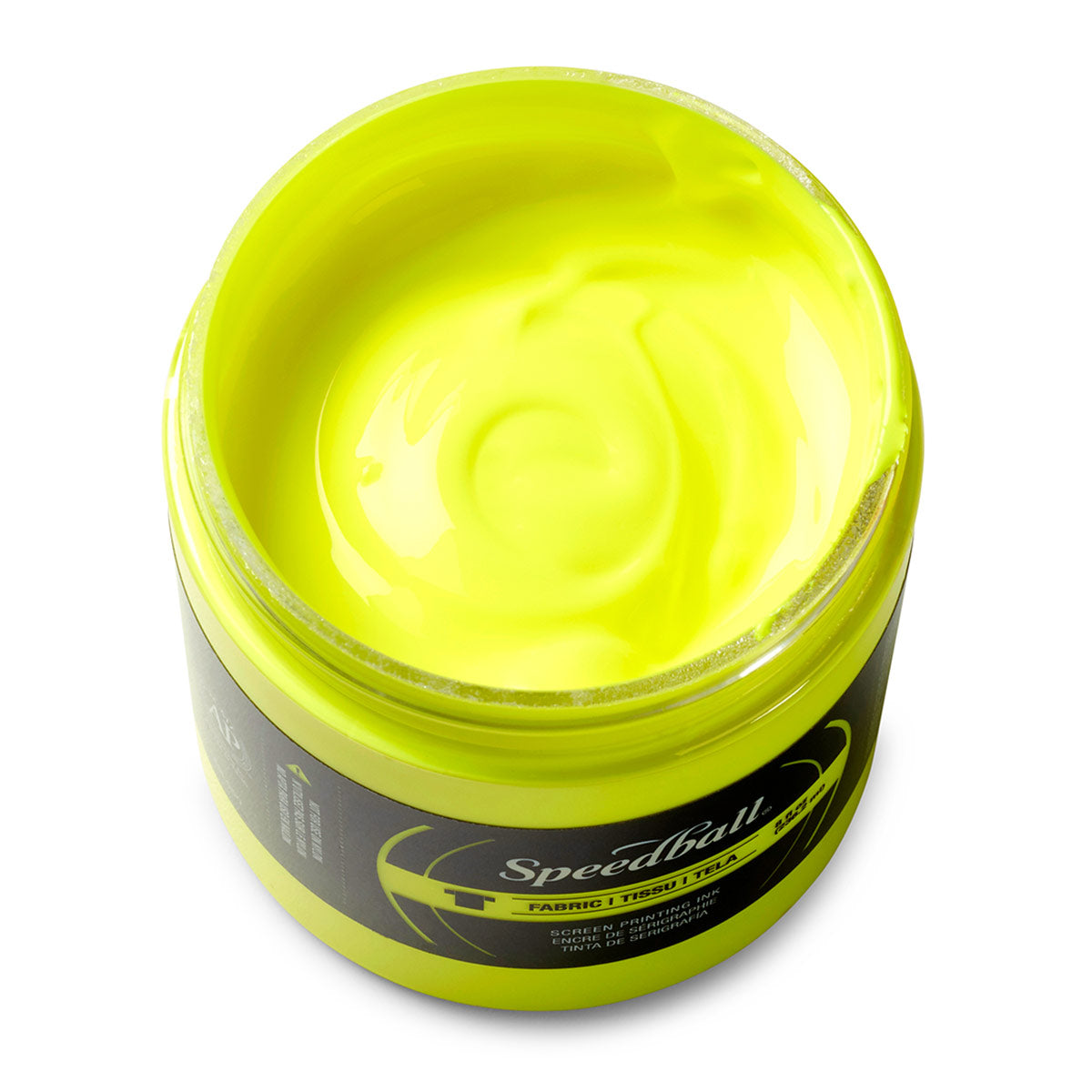 Speedball - Fabric -schermafdruk inkt 236 ml (8oz) - Fluorescerend geel